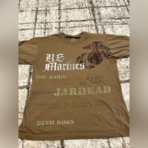 Brown Thrifted Shirt